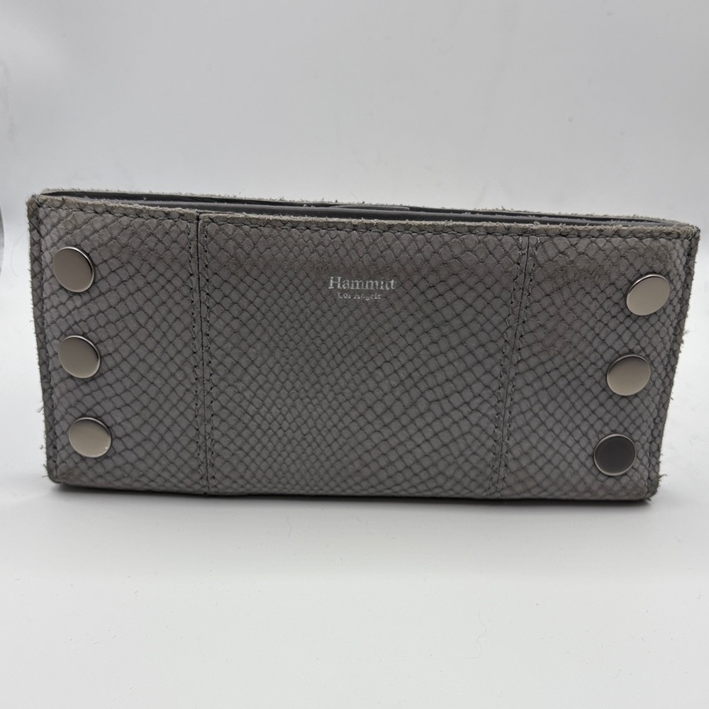 Hammitt Snakeskin Wallet with Silver Studs